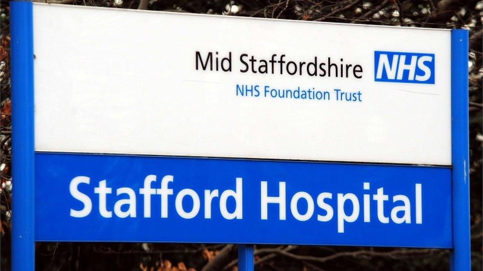 Mid Staffordshire NHS Trust sign