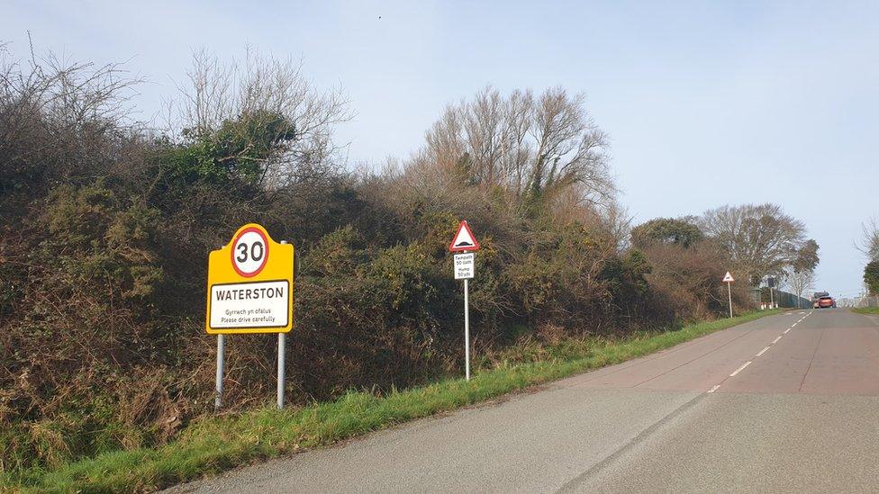 road sign