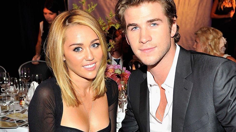 Miley Cyrus and Liam Hemsworth