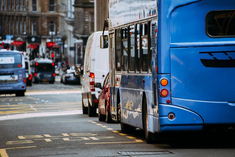 Traffic in Glasgow