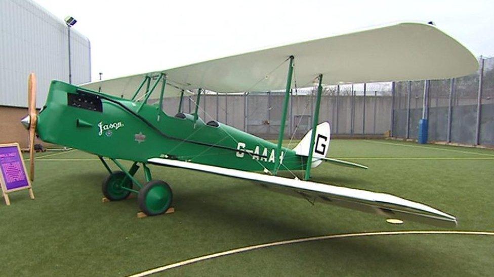 The replica plane