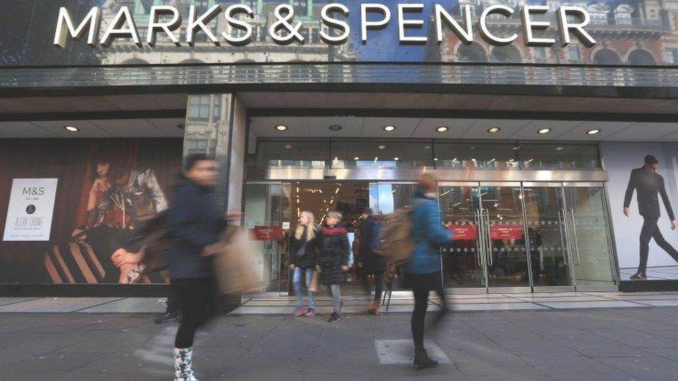 Marks and Spencer store