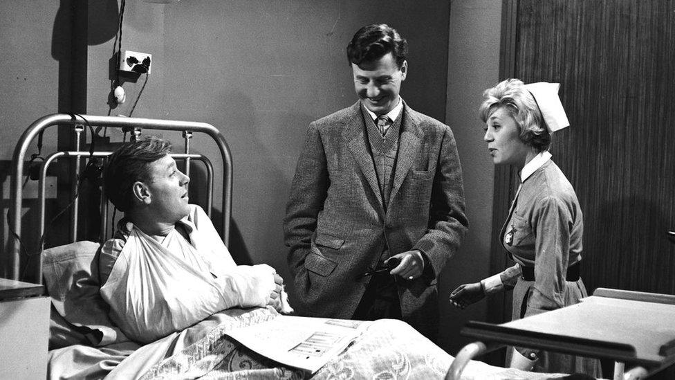 A scene from Emergency Ward 10