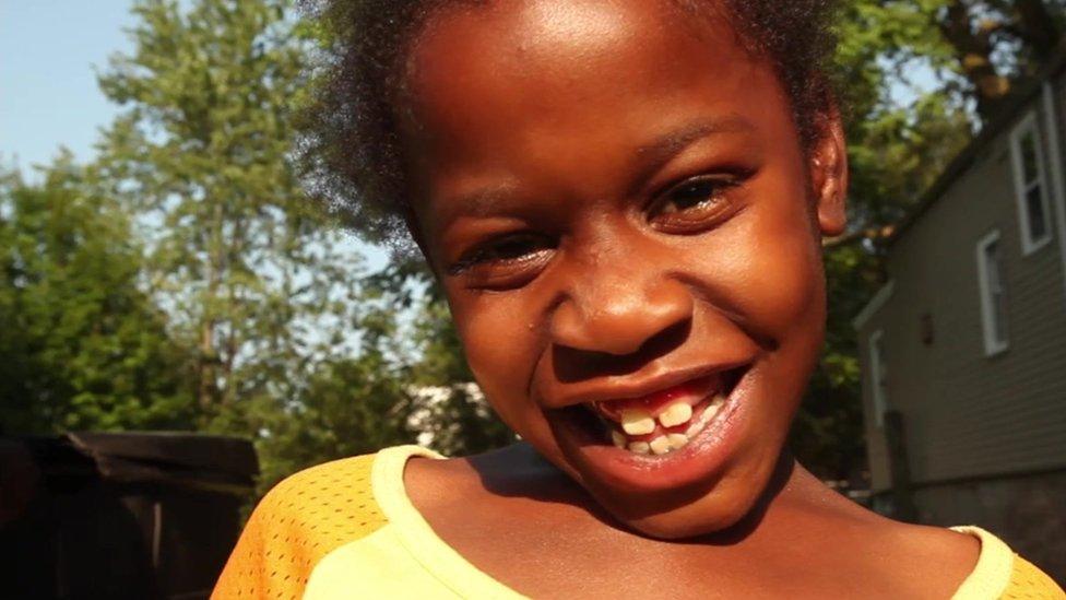 Six-year-old Tacarra Morgan