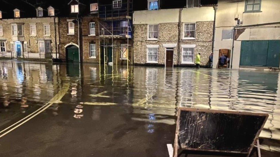 Flooding in Malton