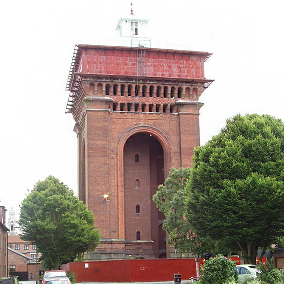 'Jumbo' water tower in Colchester