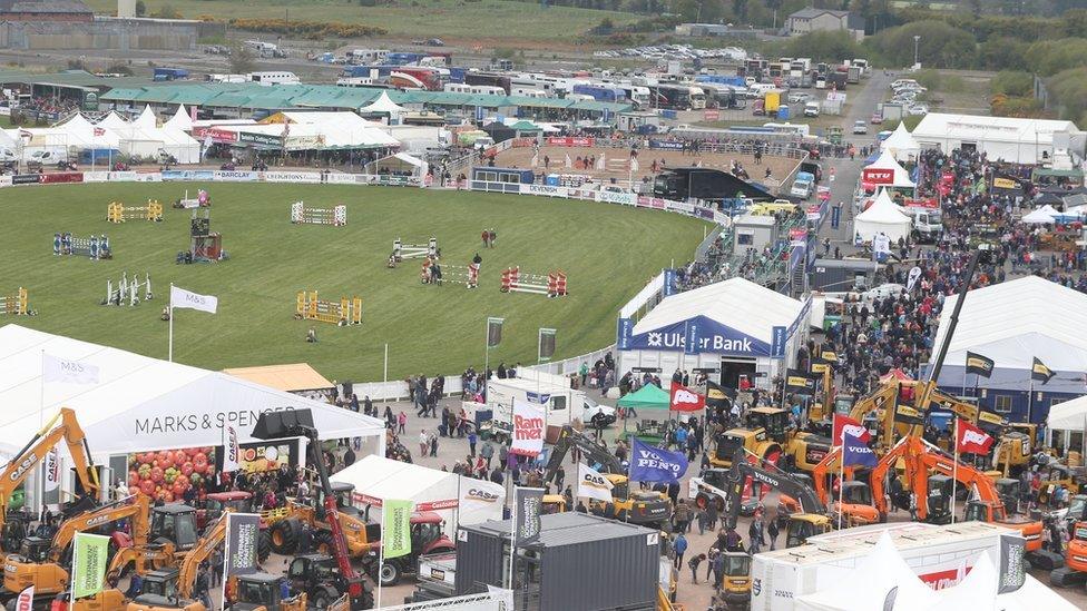 Grounds at Balmoral Show, Lisburn, Co Antrim