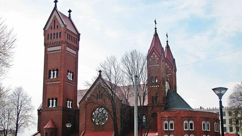 Catholic Church of St Simon and St Helena, minsk