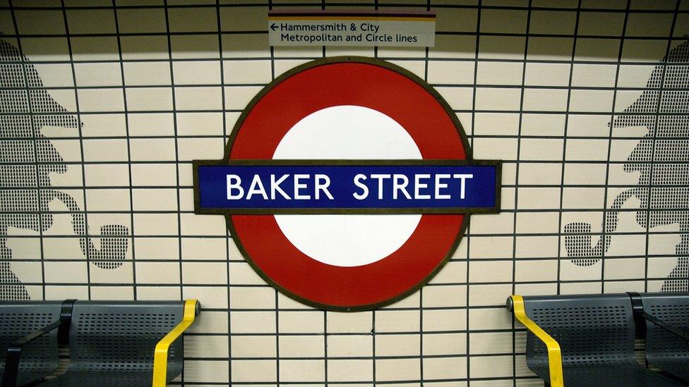 Baker Street sign