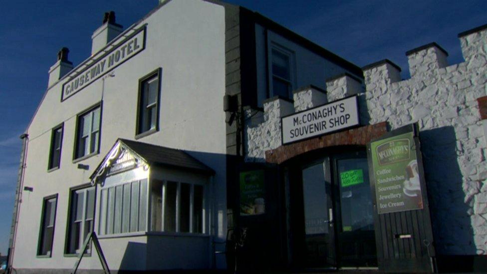 McConaghy's Shop at the Giants Causeway