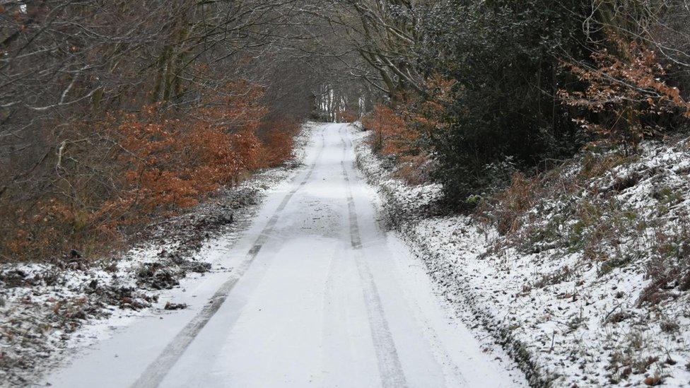 Snow in Grindleford