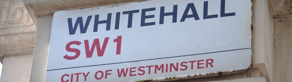 Whitehall sign