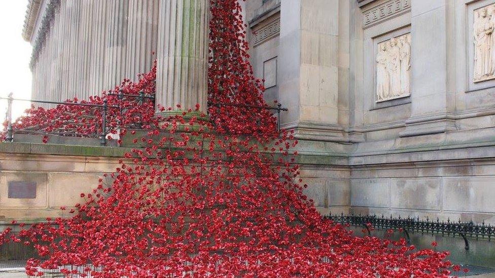 The Weeping Window in Liverpool