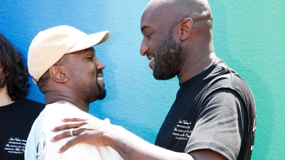 Kanye West and Virgil Abloh