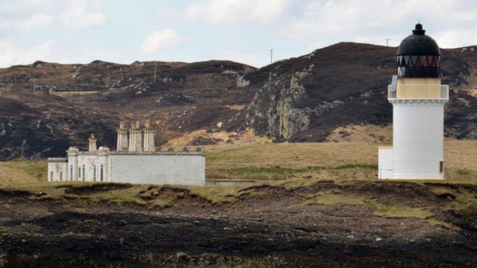 Arnish Point lighthouse