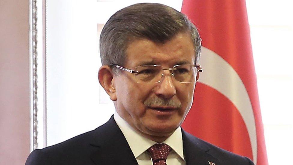 Turkish Prime Minister, Ahmet Davutoglu