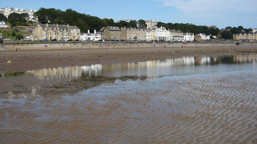 Filey beach