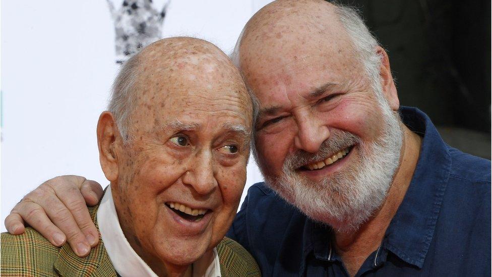 Carl and Rob Reiner