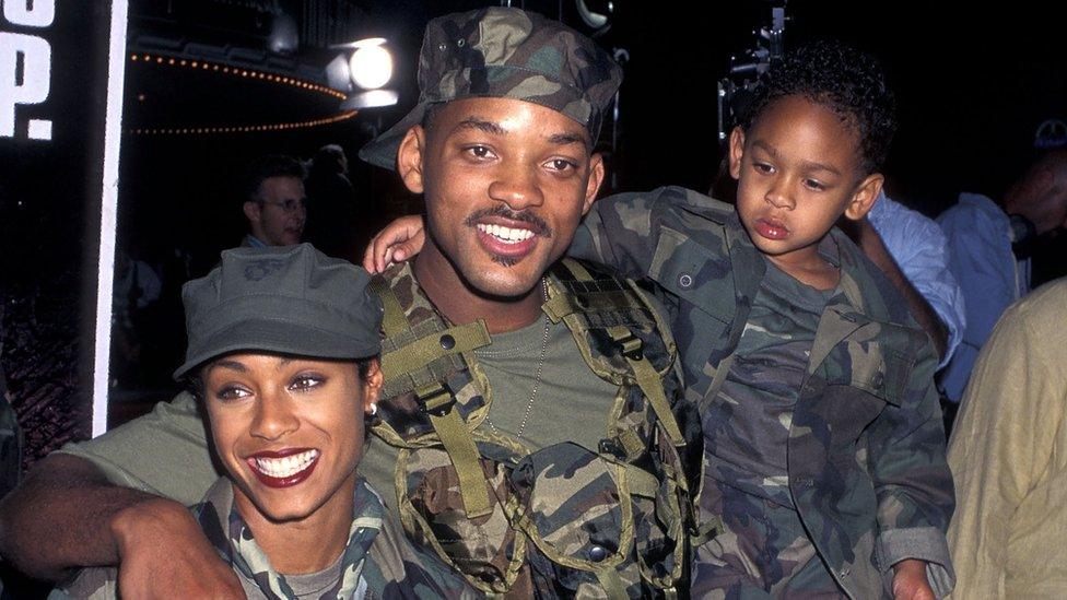 Will Smith at the premiere of Independence Day