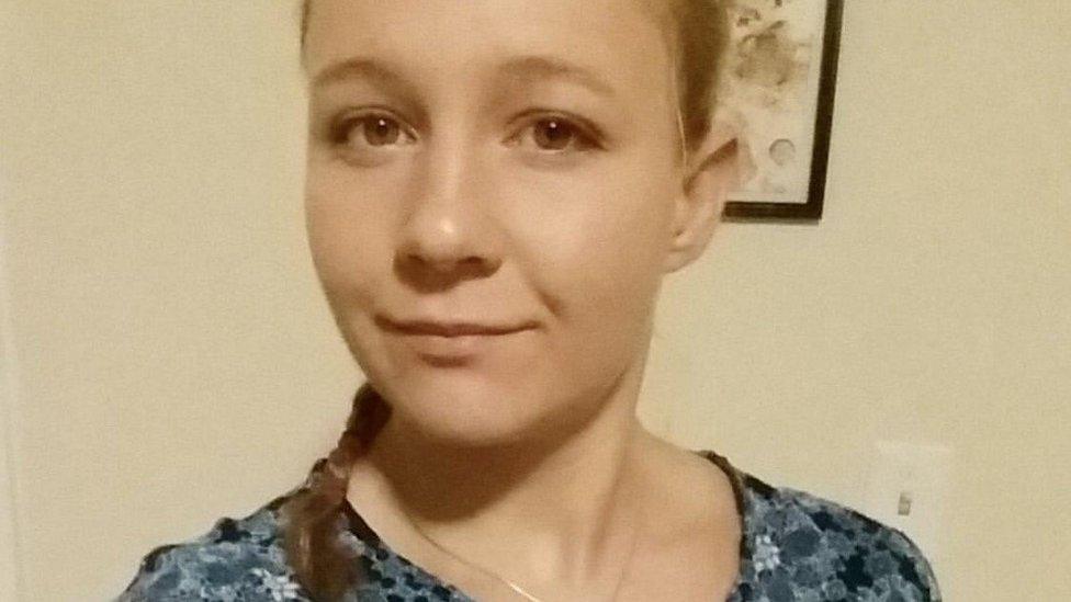 Reality Leigh Winner, 25, a federal contractor charged by the US Department of Justice for sending classified material to a news organization, poses in a picture posted to her Instagram account