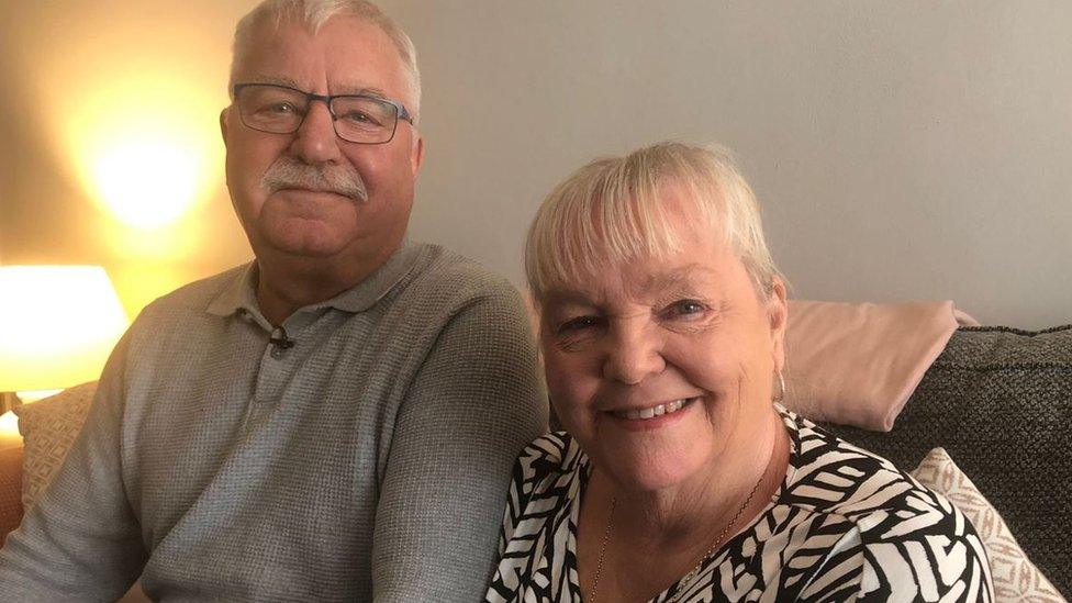 Foster carers Pamela and Peter Frickleton