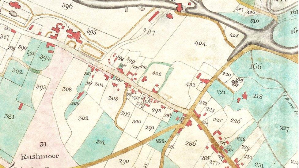 Map of Kings Bromley