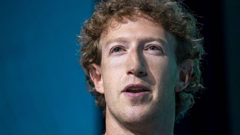 Mark Zuckerberg seen in September 2024.