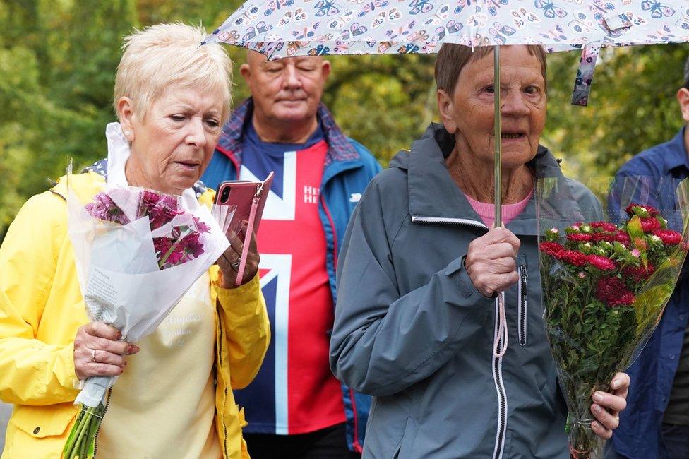 Tributes at Balmoral