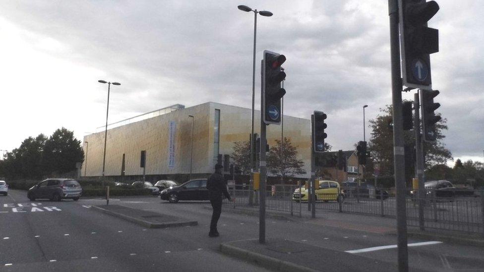 Woking Gallery and Museum on Victoria Way, Woking