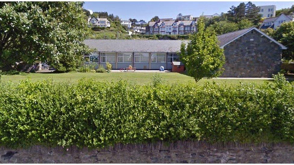 The Ysgol Aberdyfi site