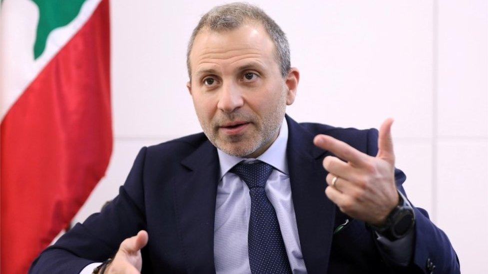 Gebran Bassil (file photo)