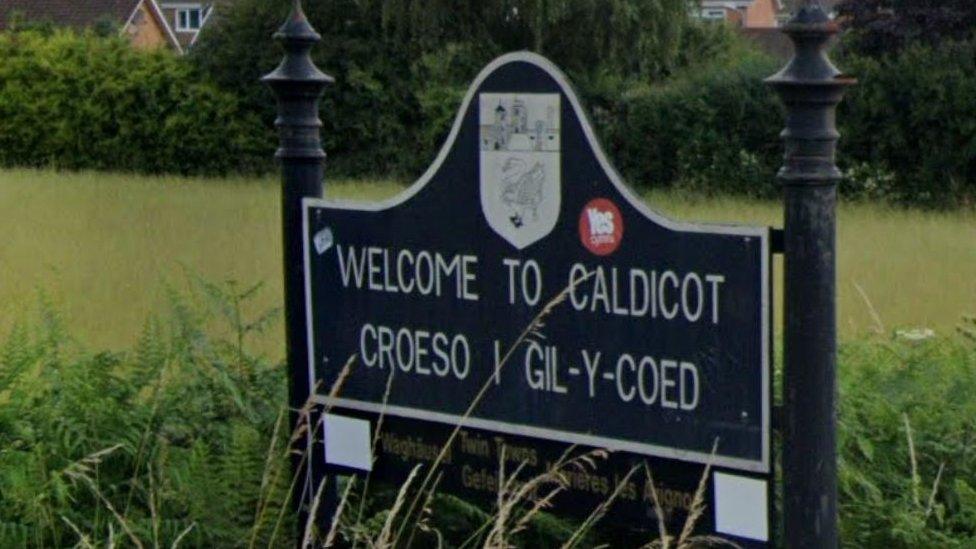 Caldicot sign