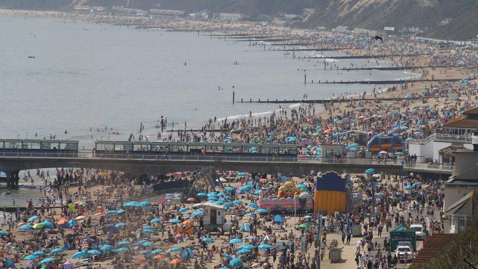 Bournemouth beach