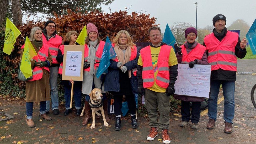 Peter Symonds College strike