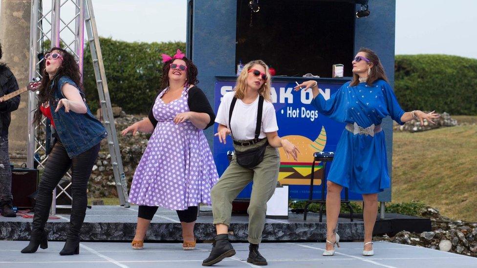 The Maltings Theatre group's production of the Merry Wives of Windsor