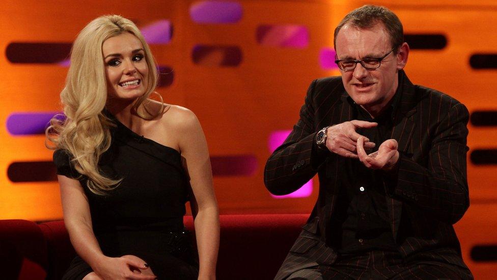 Lock with Katherine Jenkins on The Graham Norton Show