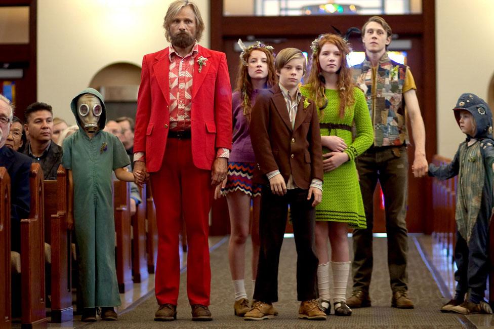 Viggo Mortensen and others in Captain Fantastic