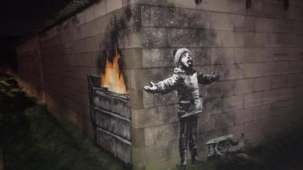 Gwaith Banksy