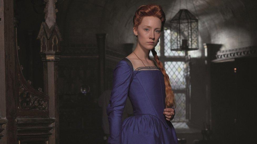 Saoirse Ronan as Mary Queen of Scots