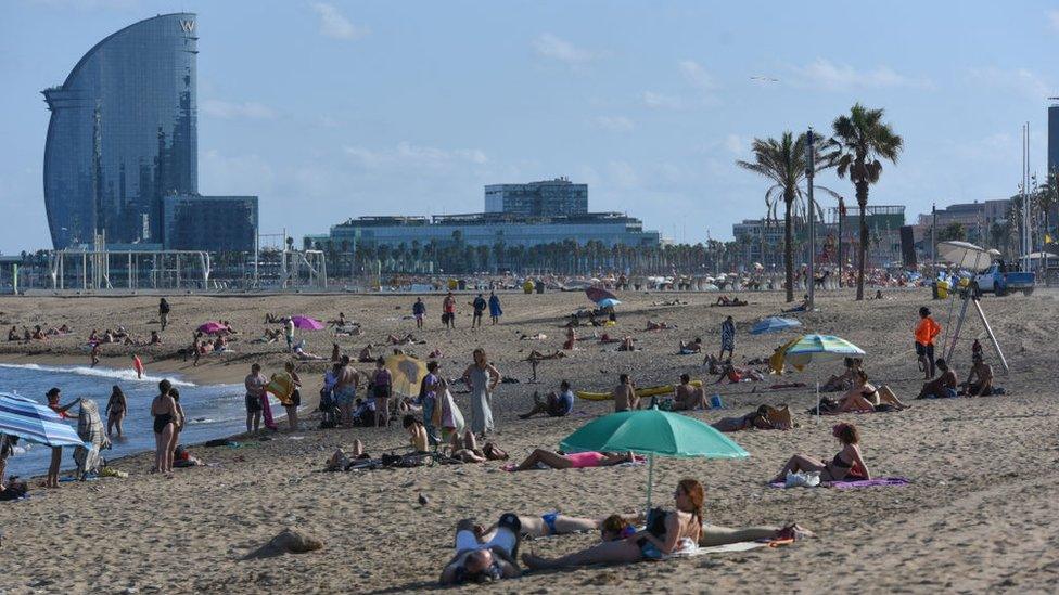 File image of Somorrostro beach