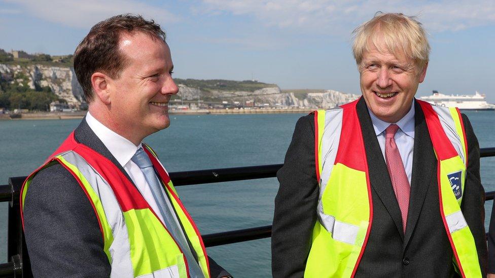 Elphicke and Boris Johnson