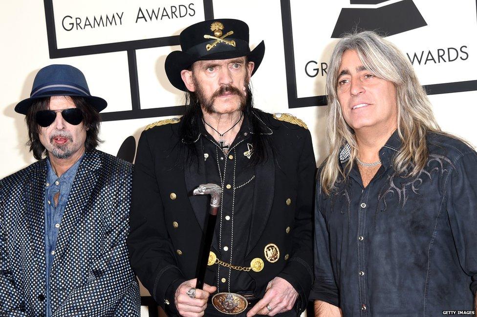 Phil Campbell, Lemmy and Mikkey Dee