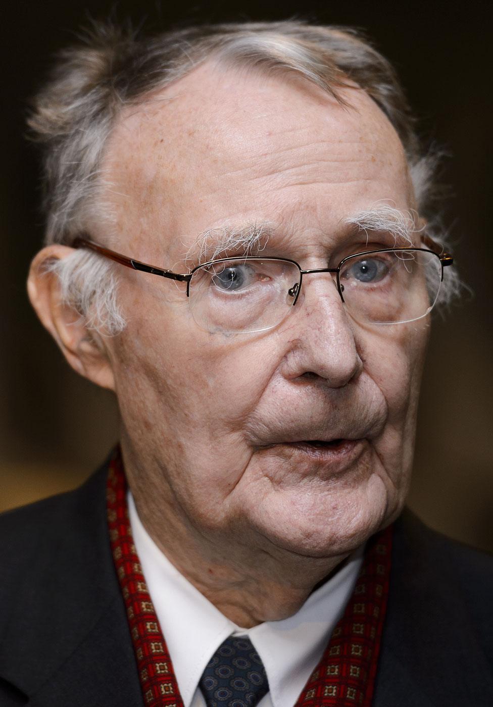 Ikea founder Ingvar Kamprad