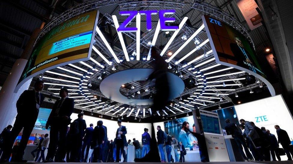 ZTE stand