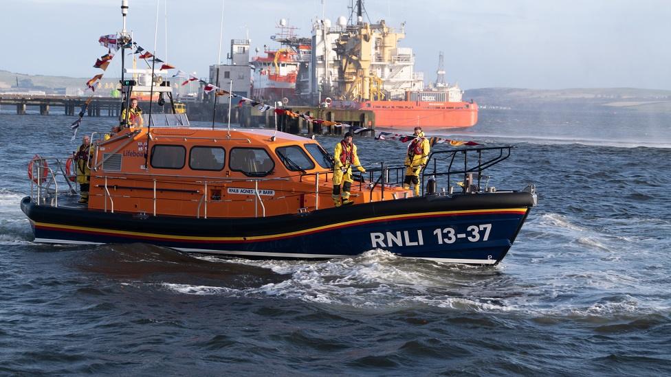 Invergordon's new lifeboat