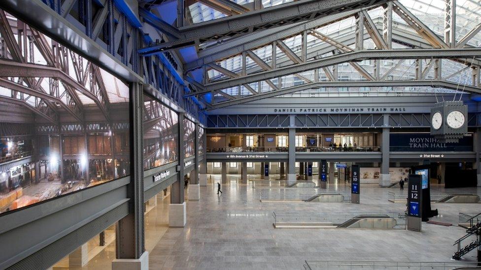 The new Penn Station concourse, located in the Farley Post Office, has been a long time coming