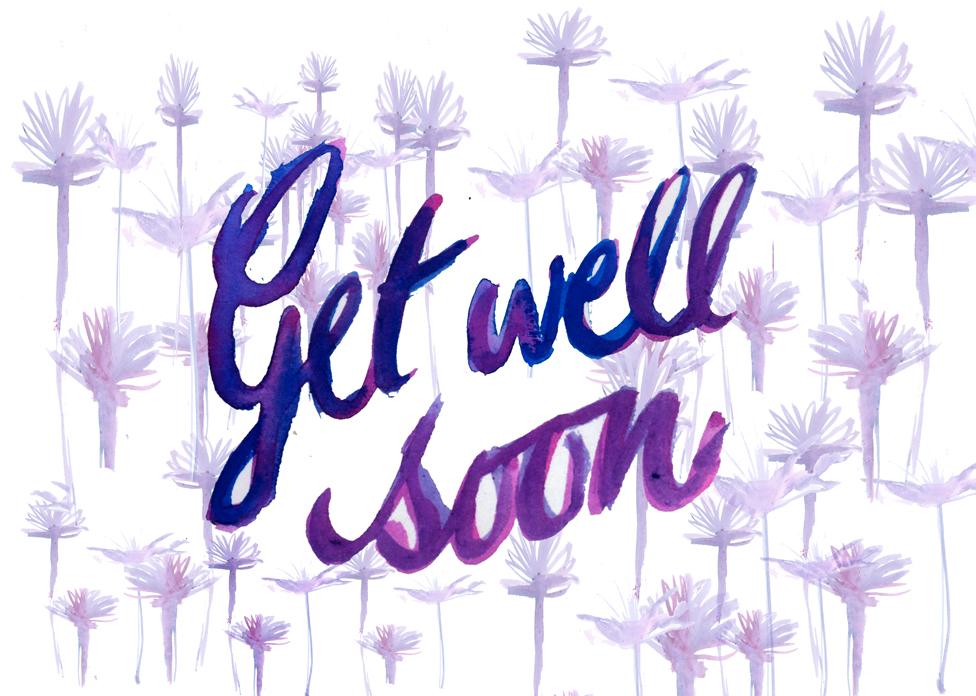 Get well soon card