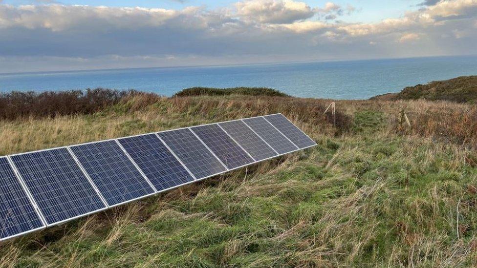 Sark solar power