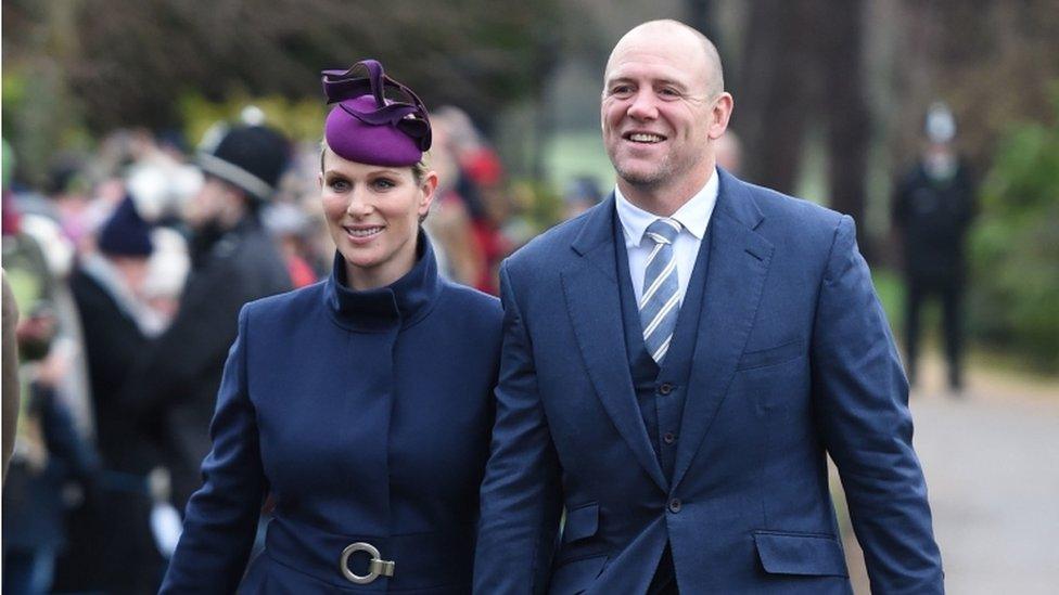 Zara Tindall and Mike Tindall