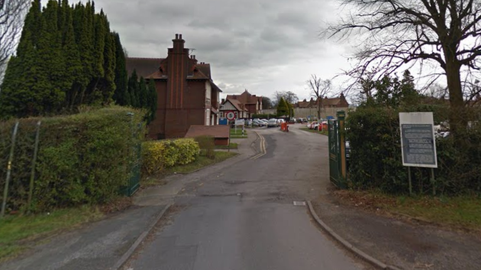 Photo of the entrance to HMP Styal